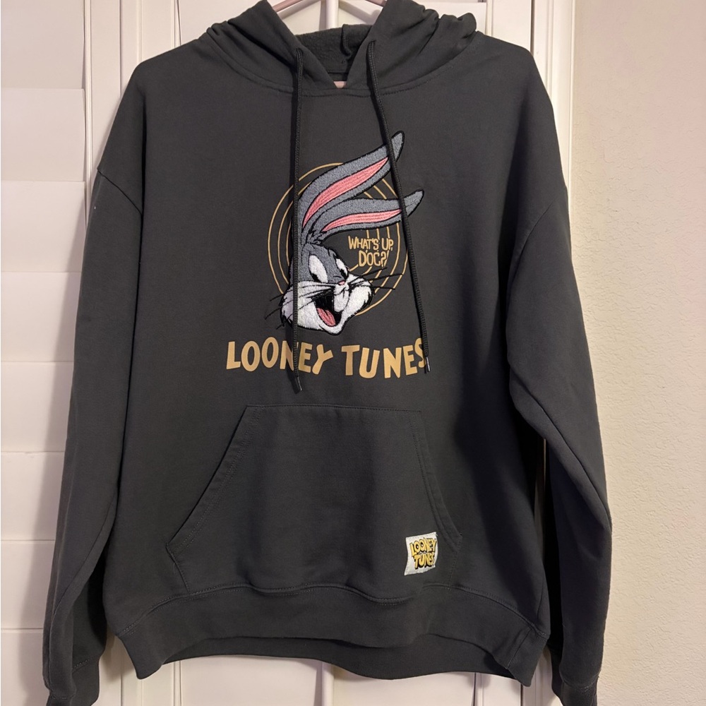 Warner Bros. Looney Tunes Dark Grey Hoodie